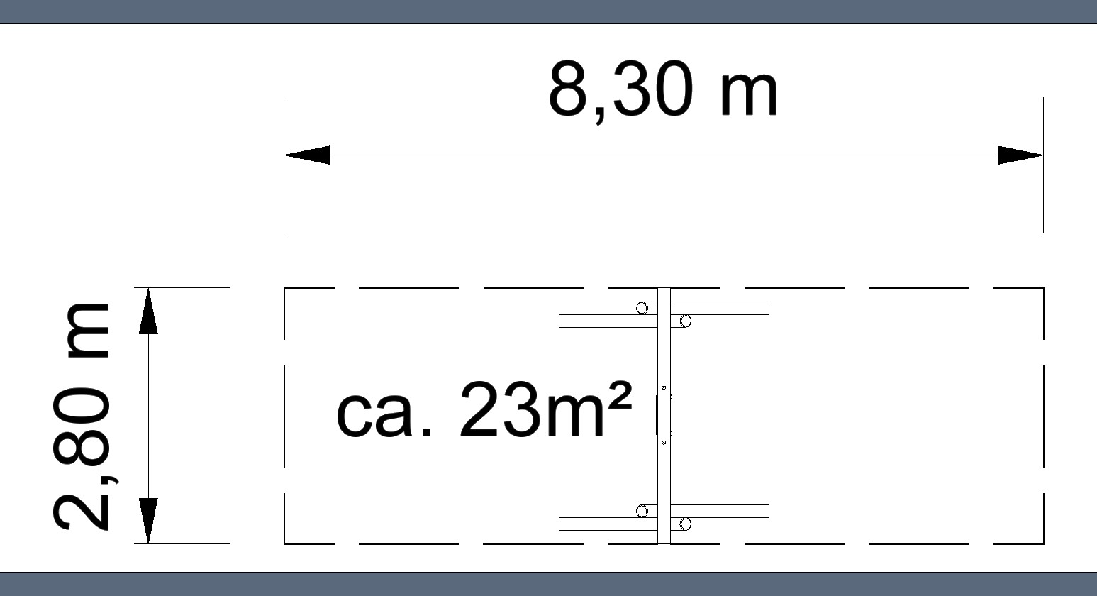 1-Platz Schaukelgestell mit Sitz, AH: 250 cm