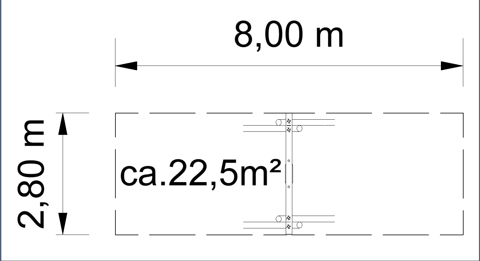 1-Platz Schaukelgestell mit Sitz, AH 220 cm