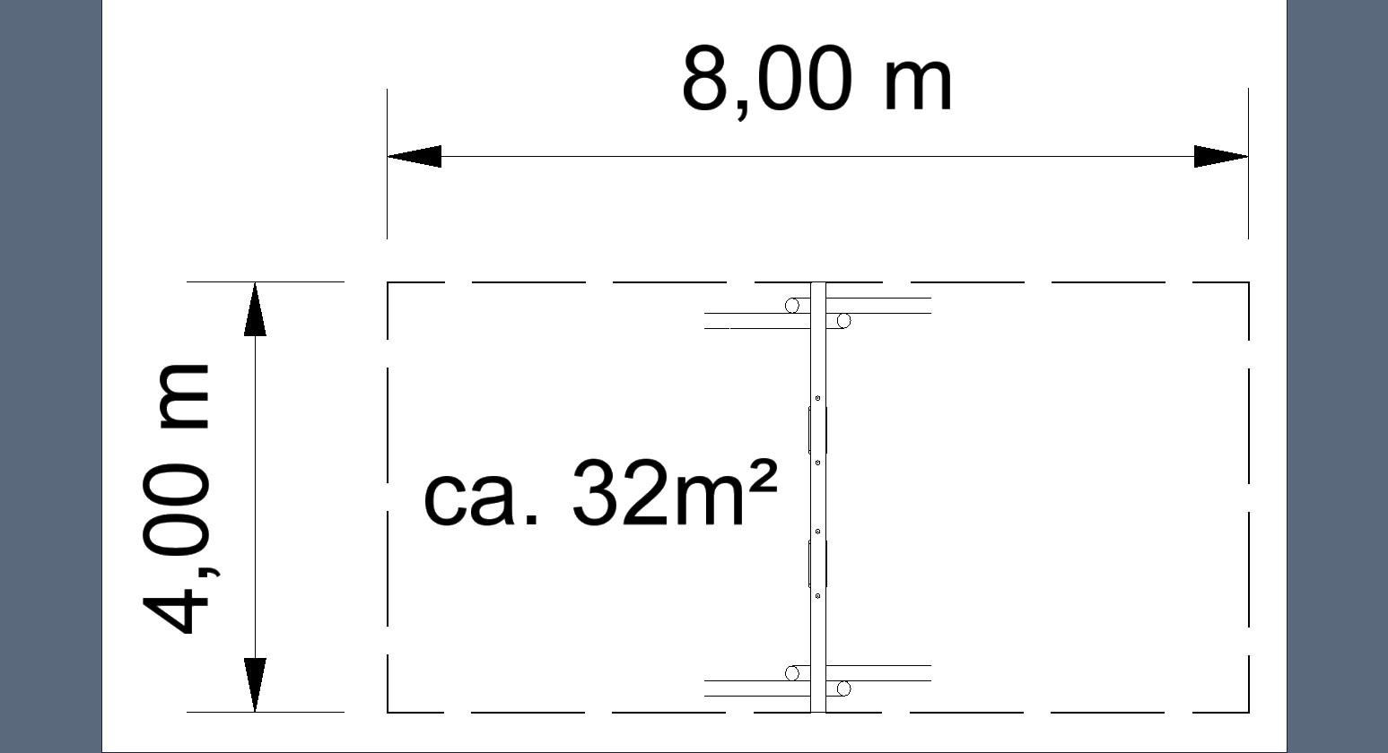2-Platz Schaukelgestell mit Sitzen, AH 220 cm