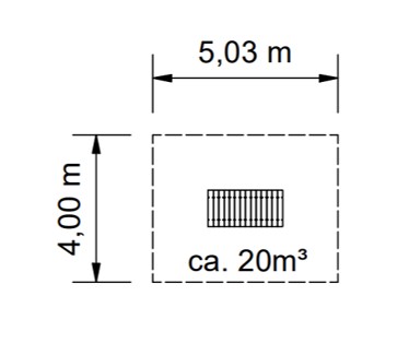 Liegedeck 1 x 2m (Einzelelement)