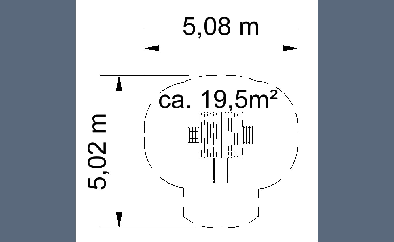 U3-Zwergenhausenturm mit Anbauten